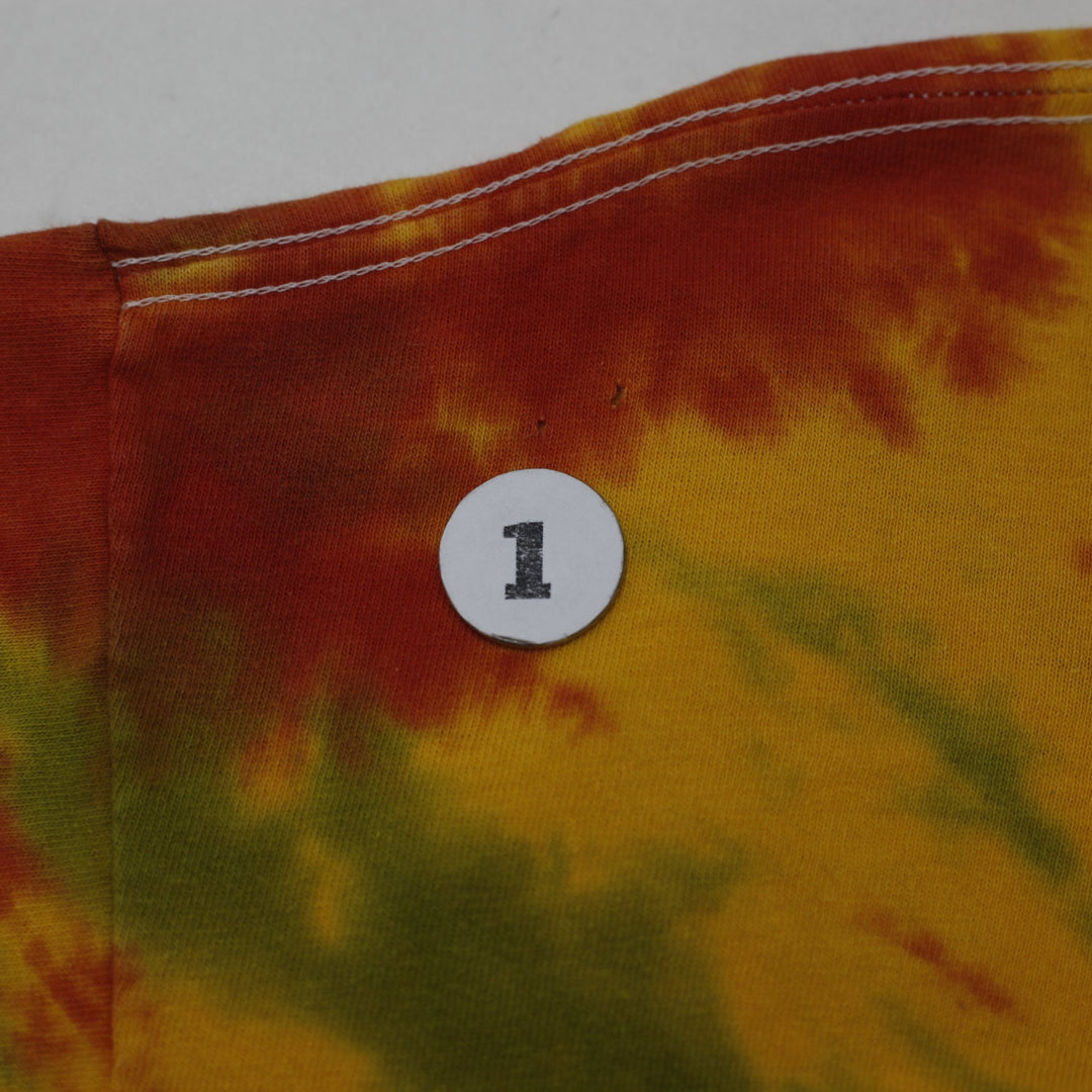 Vintage Anvil Tie-Dye Jamaican Tie Dye Drumming Print T-Shirt Made In USA XL | Migration_T-Shirts - View 11 | Fashion Rerun
