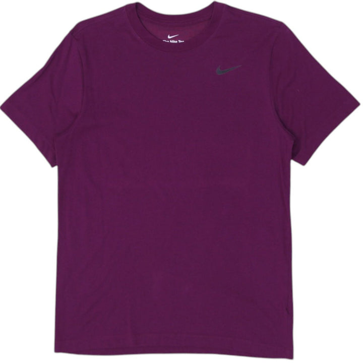 Mens Nike T-Shirt Purple Short Sleeve Sportswear