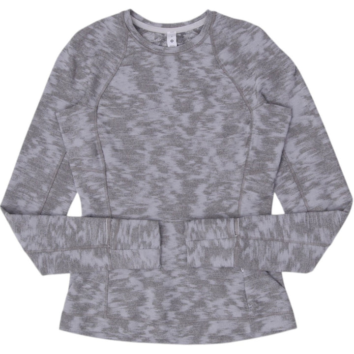Ladies Lululemon It's Rulu Run Long Sleeve Activewear Top Size 4
