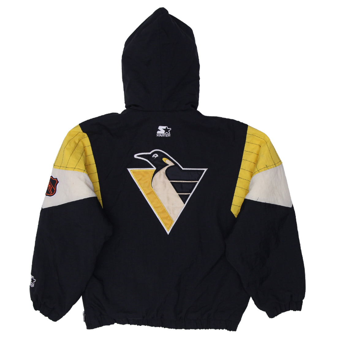 Shop Vintage Starter NHL Pittsburgh Penguins Quilted Quarter Zip