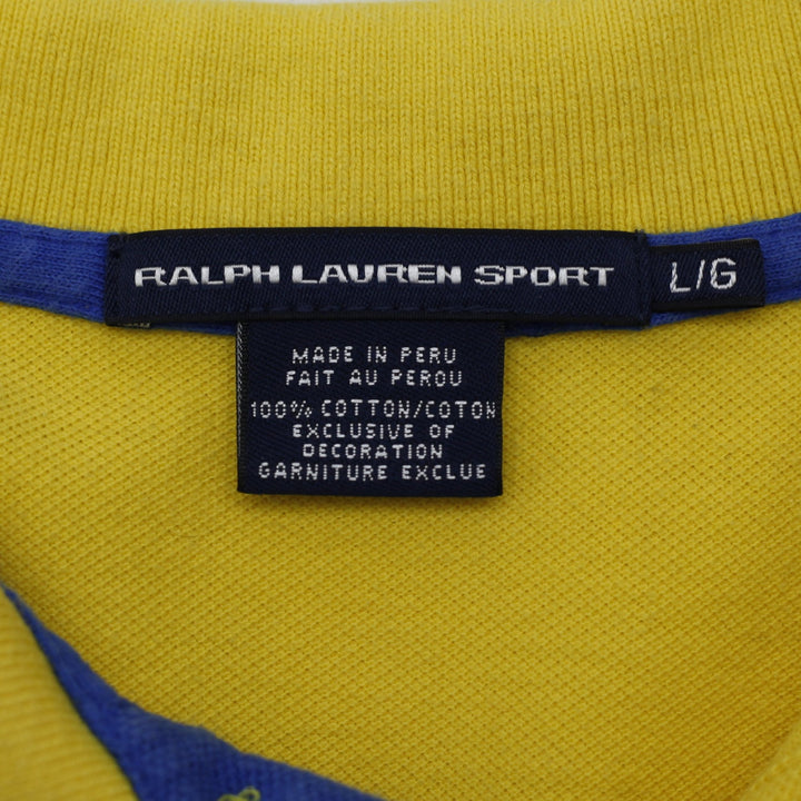 Ladies Ralph Lauren Sport Big Pony Polo T-Shirt Size L