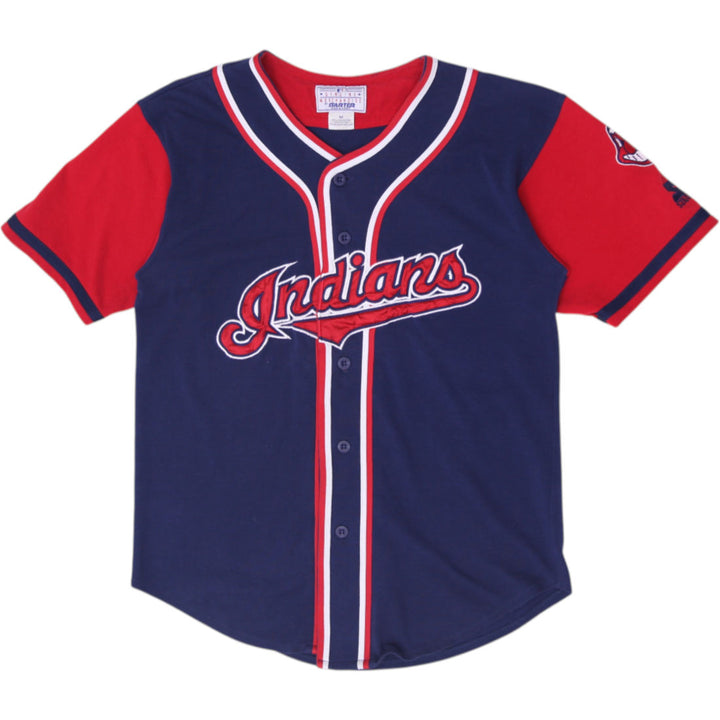 Vintage 90s Starter Cleveland Indians Baseball Jersey