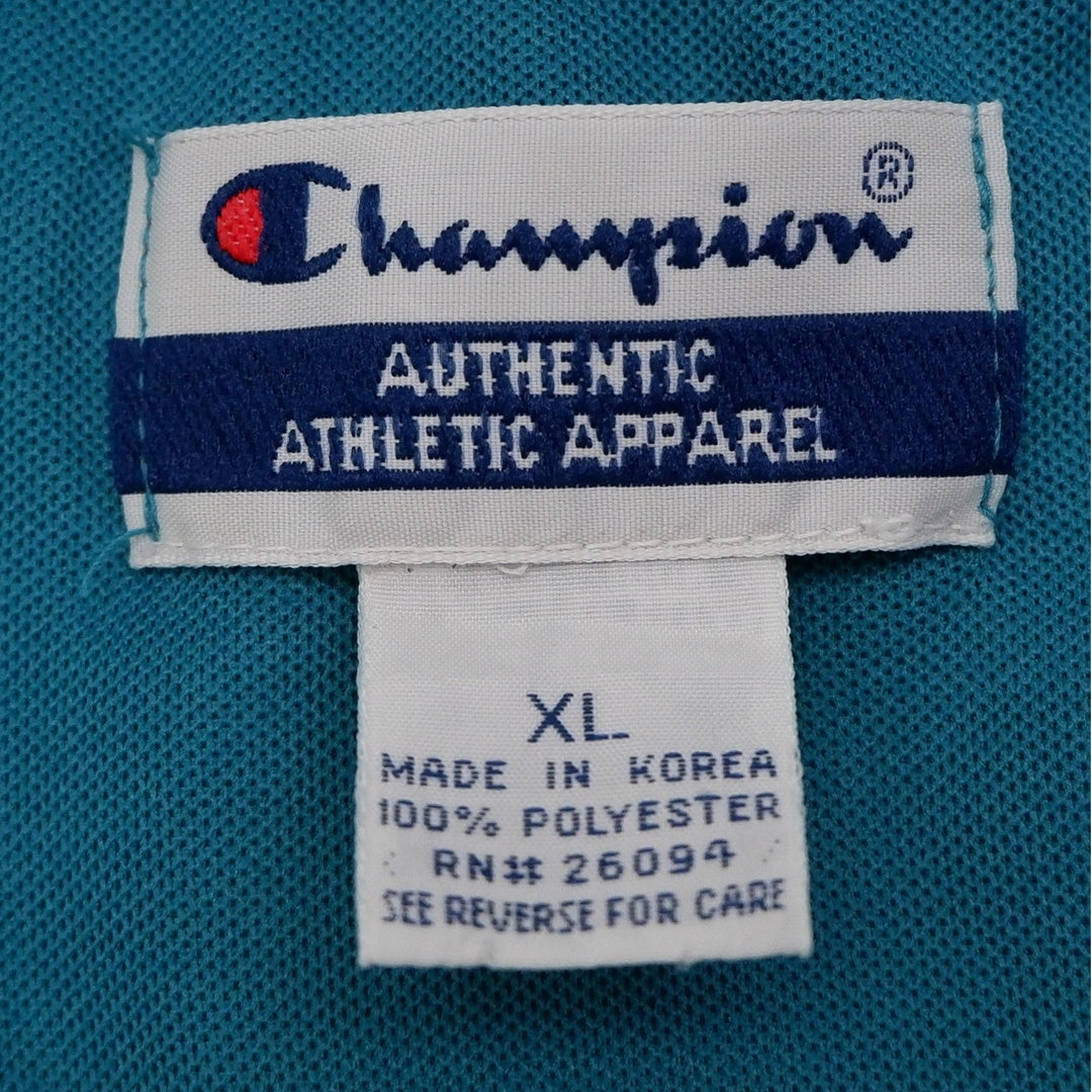 Vintage Champion NBA Utah Jazz Full Zip Warm Up Shirt Jersey