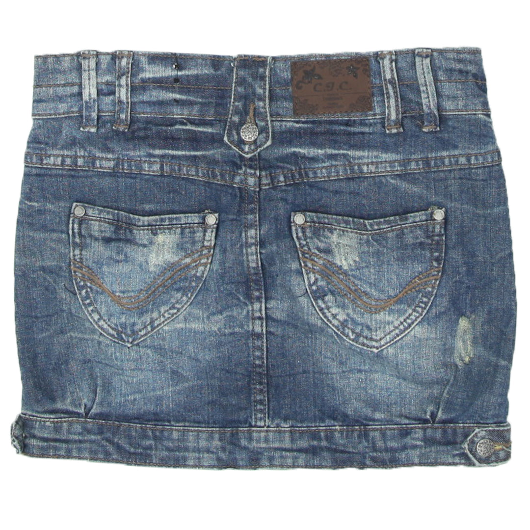 Y2K Ladies Denim Mini Skirt