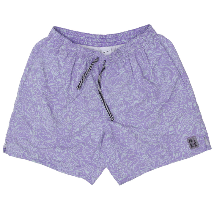 Mens Nike Just Do It Volley Swim Shorts Purple - Fashion Rerun Vintage Migration_Shorts