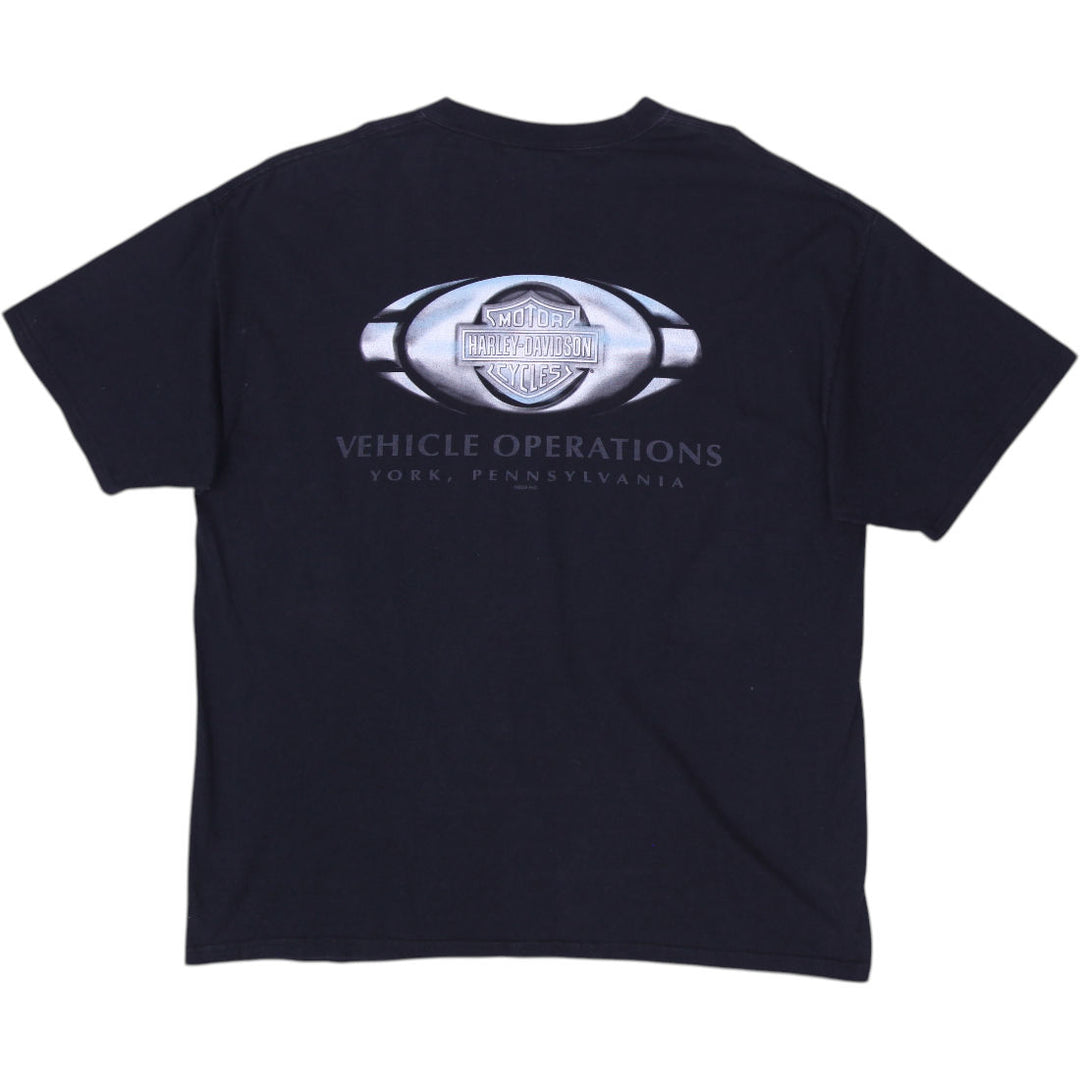 Vintage 2005 Harley-Davidson Eagle T-Shirt Size XL | Migration_T-Shirts - Side View | Fashion Rerun