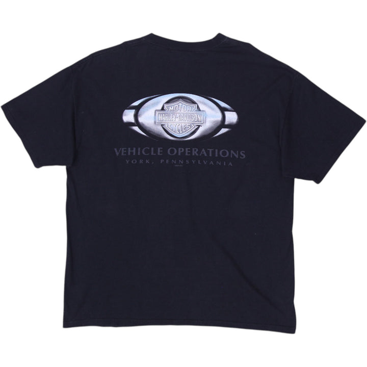 Vintage 2005 Harley-Davidson Eagle T-Shirt Size XL | Migration_T-Shirts - Side View | Fashion Rerun