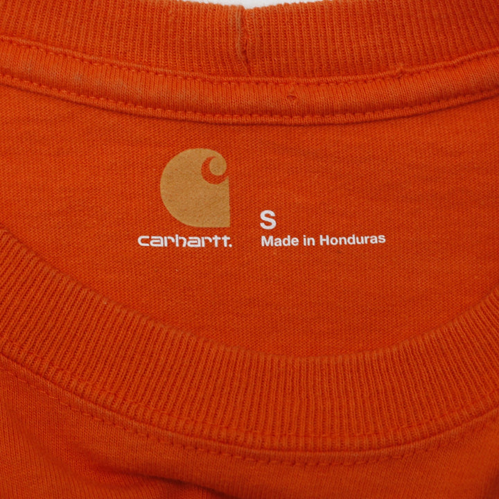 Mens Carhartt K87 ORG Short Sleeve Workwear Pocket T-Shirt Size S