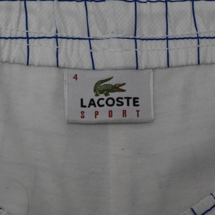 Mens Lacoste Grid Print Swim Shorts Size 4
