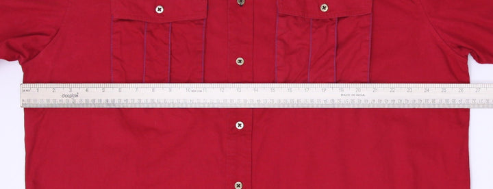 Coogi Short Sleeve Cotton Buttoned patch Details Shirt Size XXL | Migration_Shirts - View 9 | Fashion Rerun