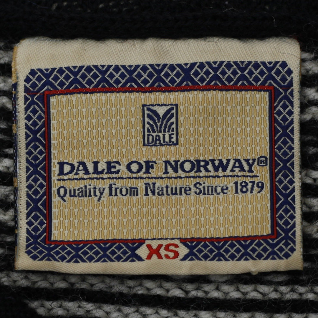 Vintage Ladies Dale of Norway Wool Cardigan Sweater Nordic Ski Knit Silver Clasps | Migration_Jumper & Knitwe | Fashion Rerun