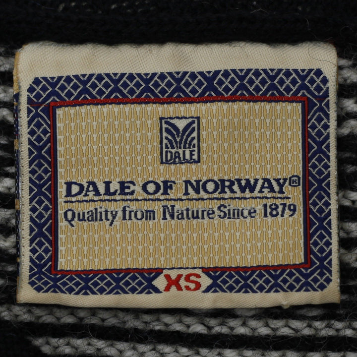 Vintage Ladies Dale of Norway Wool Cardigan Sweater Nordic Ski Knit Silver Clasps | Migration_Jumper & Knitwe | Fashion Rerun