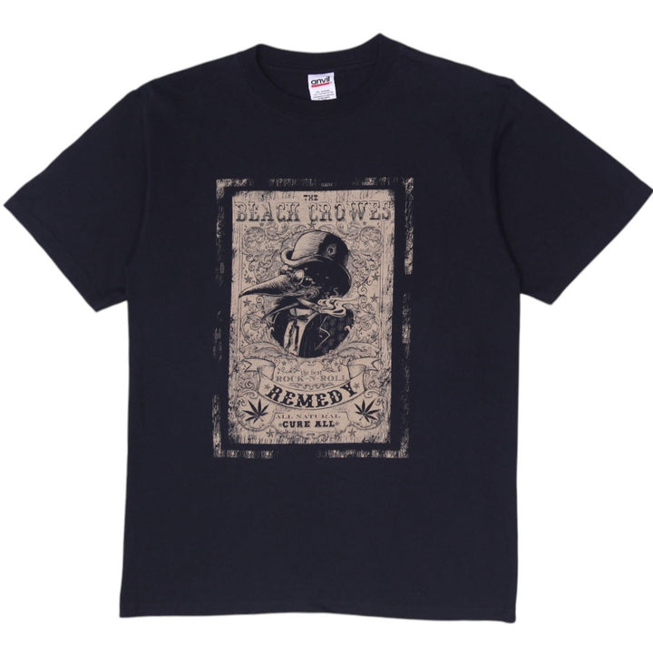 Mens Anvil The Black Crowes Remedy Rock Band T-Shirt Size M