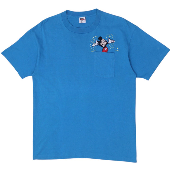 Vintage 90's Disney Mickey Mouse T-Shirt Made in USA Size XL | Migration_T-Shirts | Fashion Rerun
