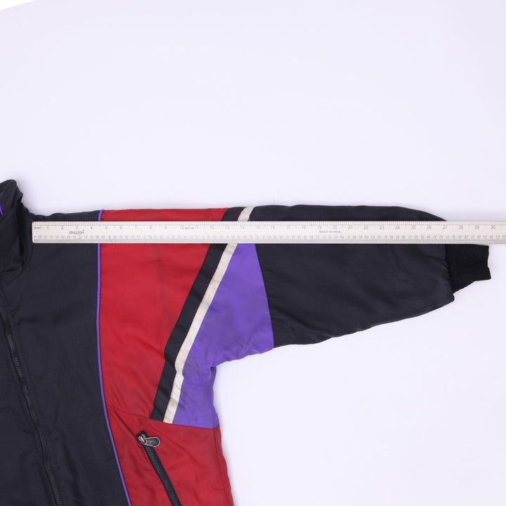 Vintage Choko Lite Racing Jacket Mens Black Red Purple Snowmobile Coat