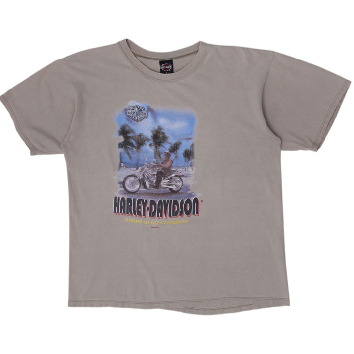 Vintage 2000s Harley Davidson Bar & Shield T-Shirt Size L
