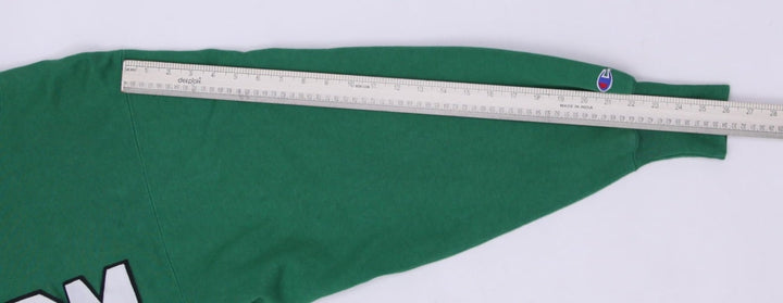 Vintage Champion Reverse Weave Green SWARM Sweatshirt Made In USA X-Large