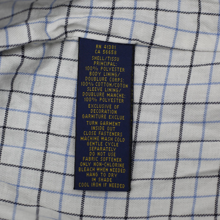 Vintage Ralph Lauren Harrington Lightweight Full Zip Jacket Navy Size M