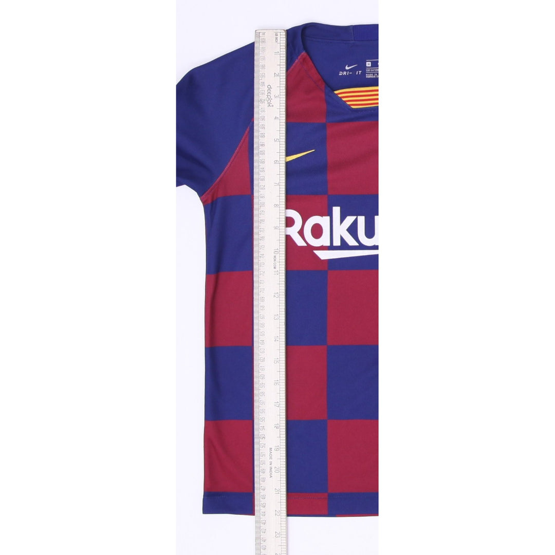 2019-2020 Boys Nike Junior FCB Barcelona La Liga Home Jersey Size M | Migration_Jerseys - View 8 | Fashion Rerun