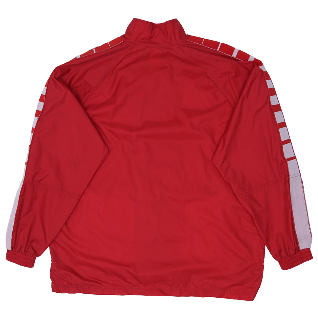 Vintage Adidas Schwans USA Cup 2000 Windbreaker Jacket Red Size L - Fashion Rerun Vintage Migration_Jacket