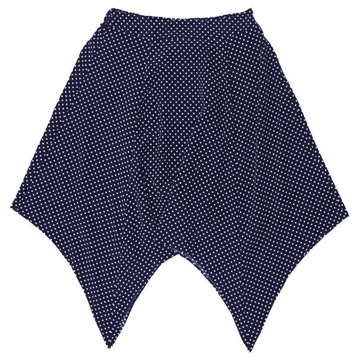 Y2K Ladies ELLE Polka Dot Hanky Hem Skirt