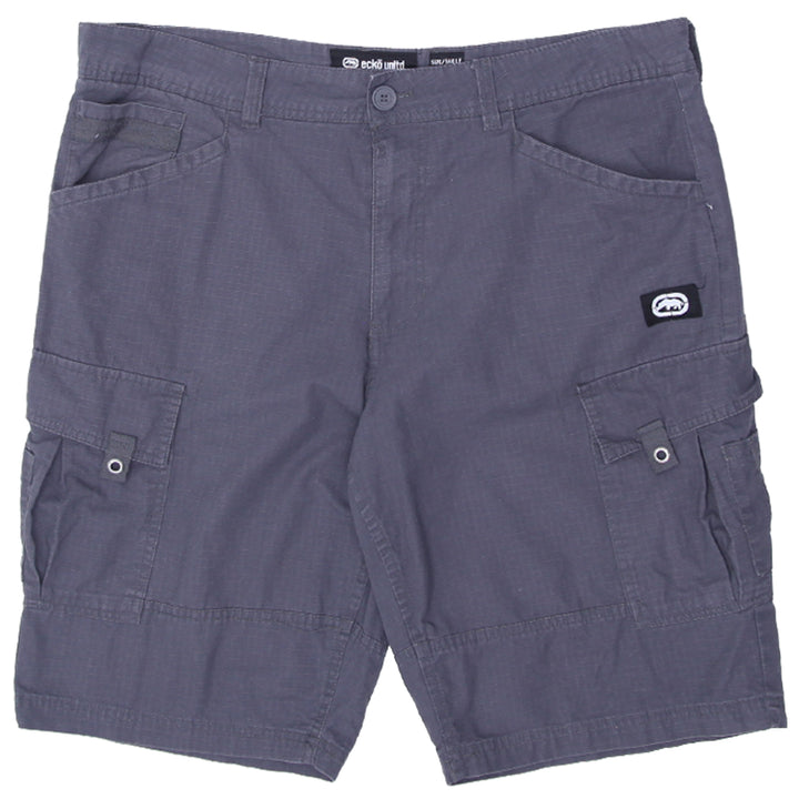 Mens Ecko Unltd Ripstop Cargo Shorts Gray - Fashion Rerun Vintage Migration_Shorts