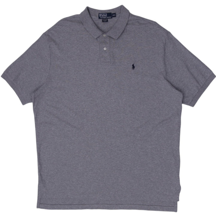 Mens Ralph Lauren Polo Gray Cotton Short Sleeve Embroidered T-Shirt Size XXL