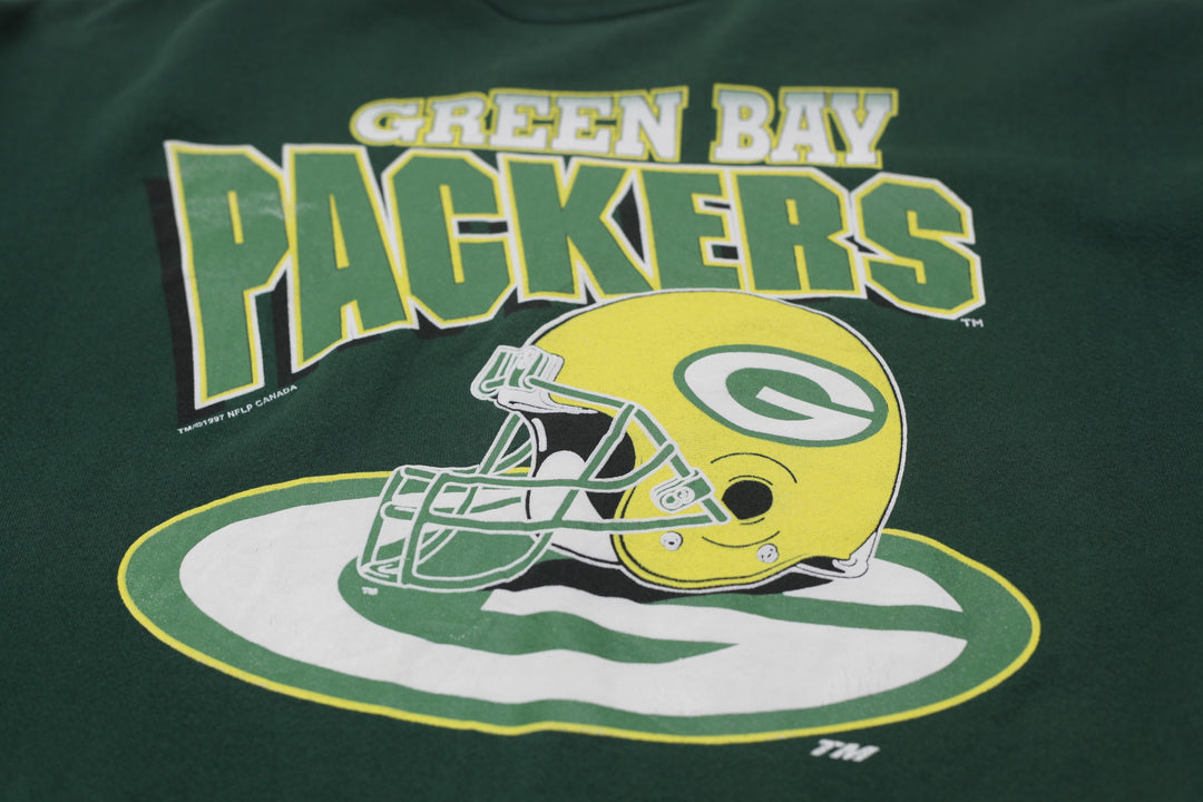 1997 Vintage Waves Green Bay Packers Crewneck Sweatshirt