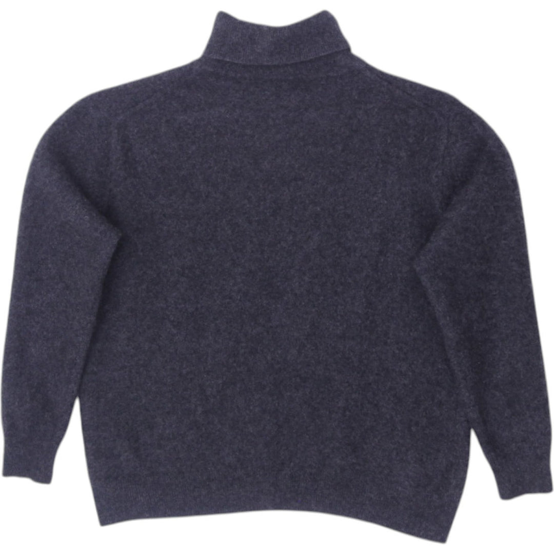 Ladies FYNCH HATTON Gray 100% Cashmere Turtle Neck Knitwear XXL Sweater