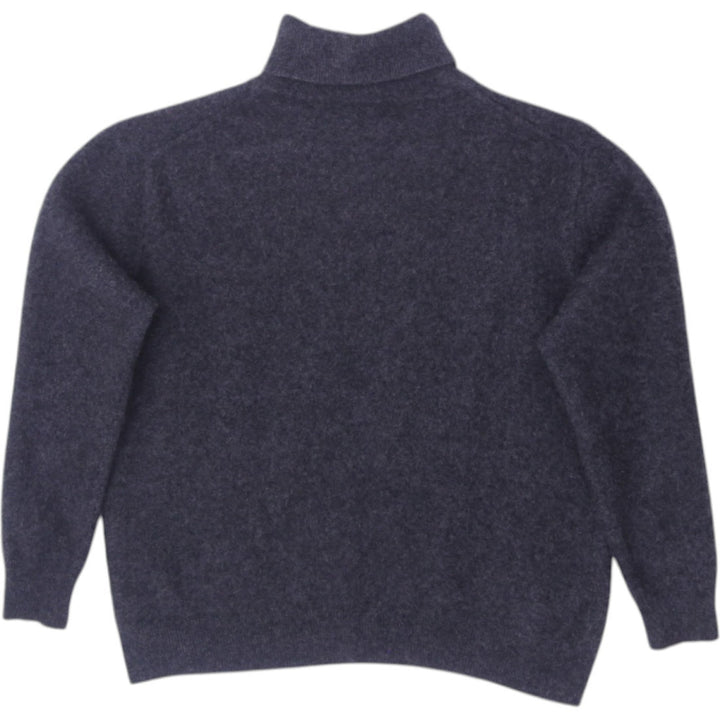 Ladies FYNCH HATTON Gray 100% Cashmere Turtle Neck Knitwear XXL Sweater