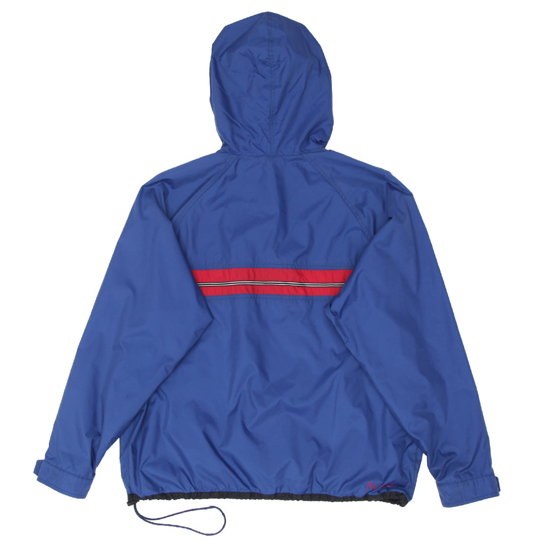 90's Vintage Nike Embroidered Quarter Zip Windbreaker Jacket Ladies