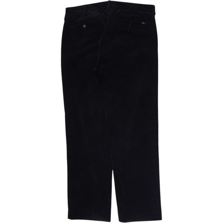 Mens Polo Ralph Lauren Corduroy Pants Black Classic Fit