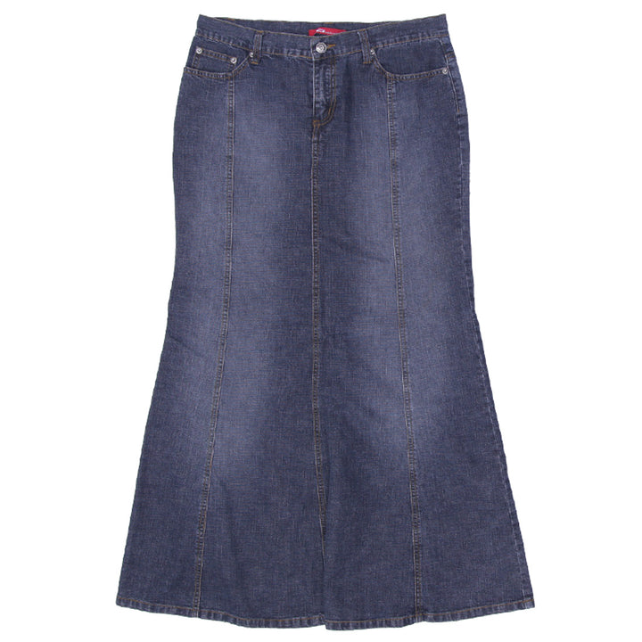 Y2K Ladies Gasoline Maxi Skirt