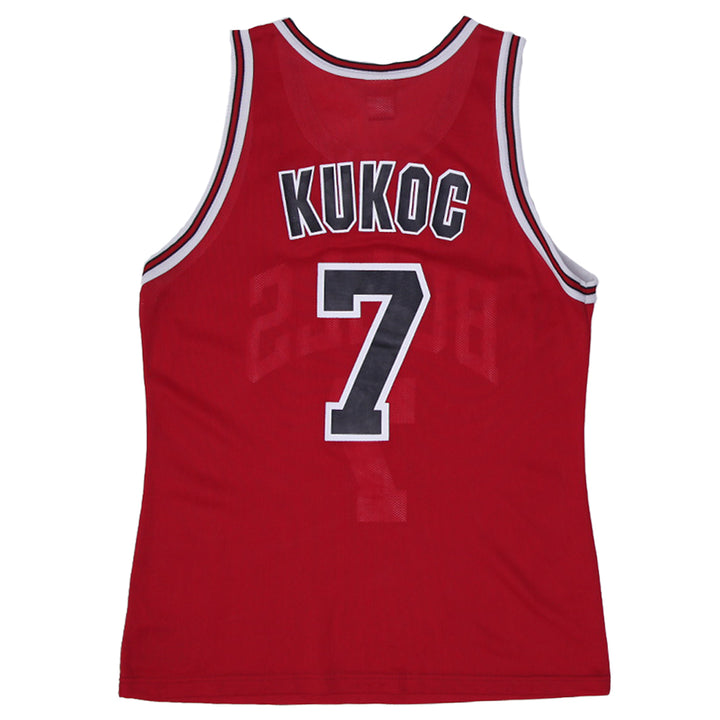Vintage Champion Jersey Toni Kukoc #7 NBA Chicago Bulls Size 44 | Migration_Jersey UAENAT20 - Side View | Fashion Rerun