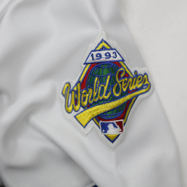 Vintage Mitchell & Ness Toronto Blue Jays 1993 Roberto Alomar Baseball Jersey 50 | Migration_Jerseys - Detail | Fashion Rerun