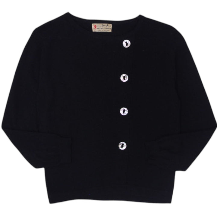 Vintage Ladies Pringle Eaton's Of Canada 100% Cashmere Sweater Made In Scotland