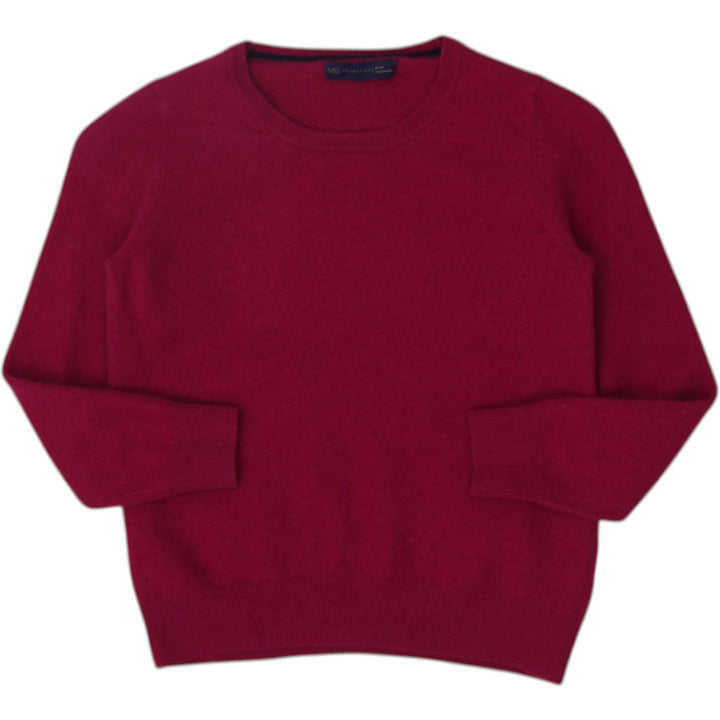 Ladies M&S Sweater Pure Cashmere Classic Crewneck Knitwear Size XS | Migration_Knitwear & Sweaters | Fashion Rerun