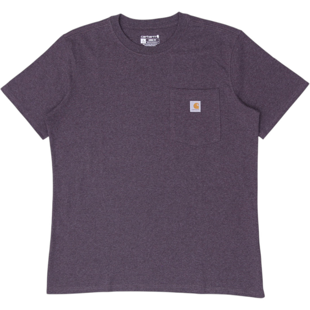 Ladies Carhartt Loose Fit 103067 V27 Pocket Workwear T-Shirt Size L (12-14)