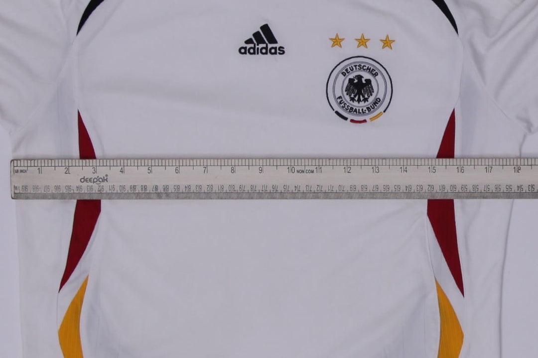 Mens Adidas Germany 2005-06 Home Football Jersey White World Cup 2006
