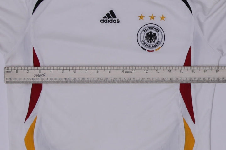 Mens Adidas Germany 2005-06 Home Football Jersey White World Cup 2006