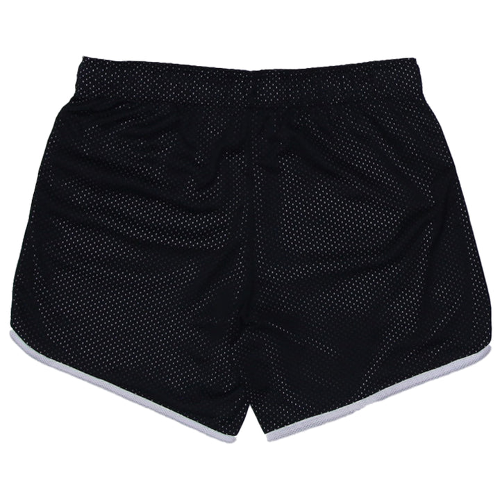 Ladies Nike Logo Black Mesh Sports Shorts