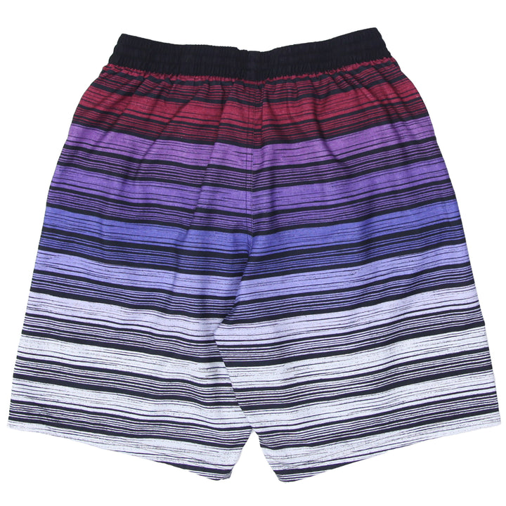 Mens Nike Multi Color Stripes Swim Shorts - Fashion Rerun Vintage Migration_Shorts