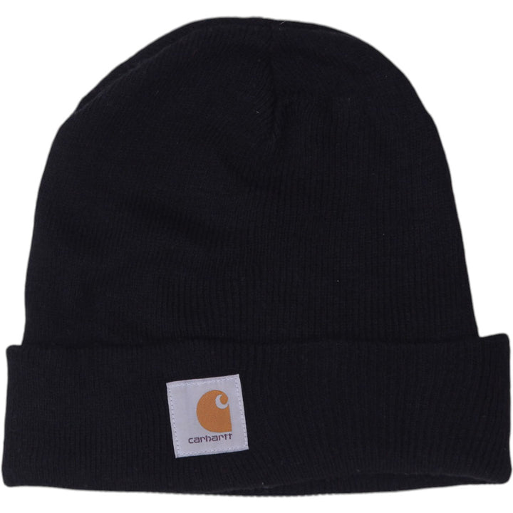 Mens Carhartt A18 BLK One Size Fits All Knitted Beanie