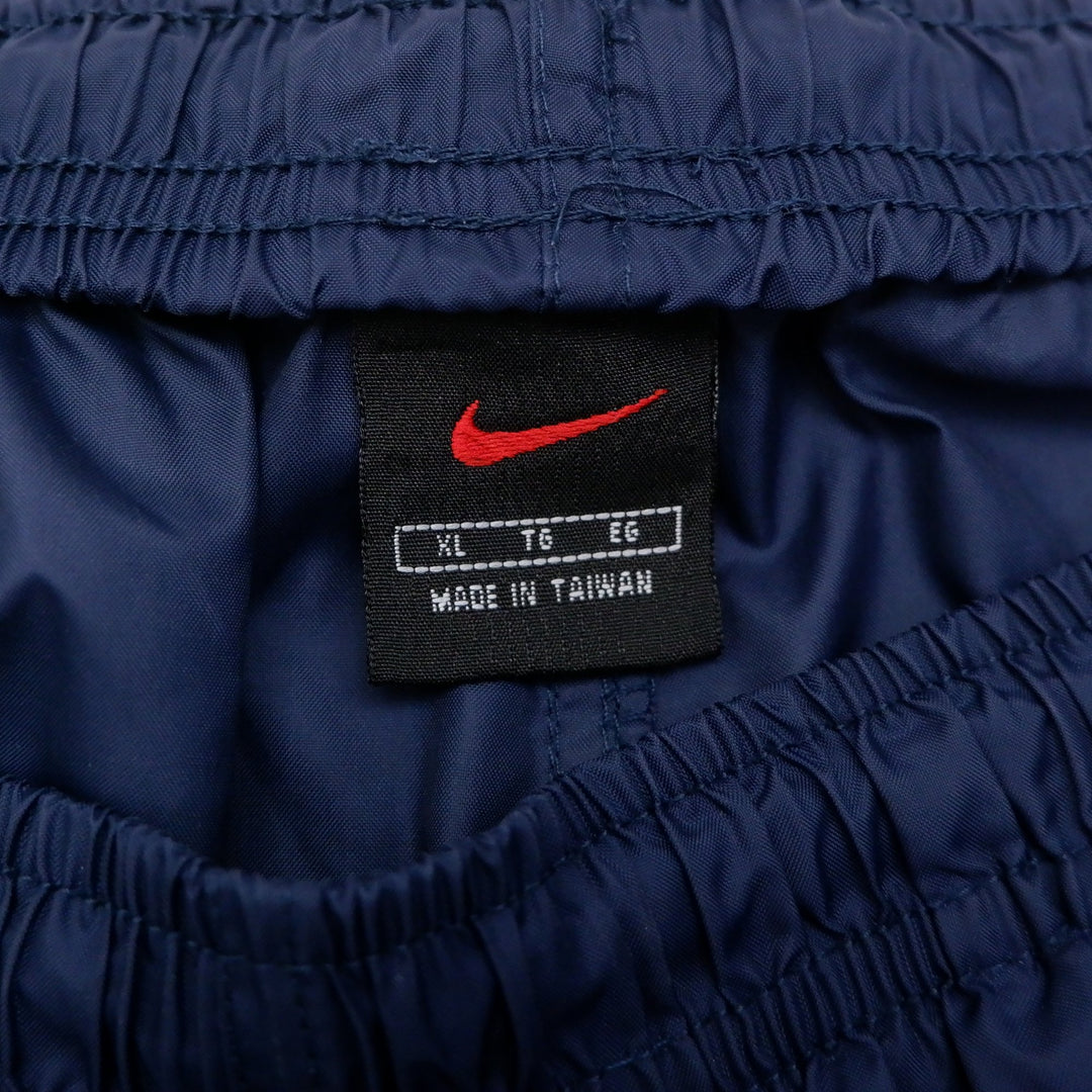Vintage Embroidered Nike Logo Nylon Track Pants