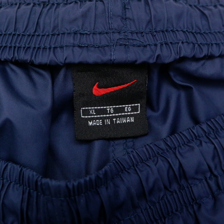 Vintage Embroidered Nike Logo Nylon Track Pants