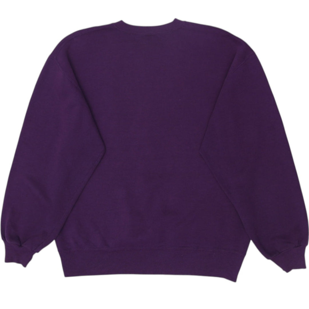 Vintage Russell Athletic Sweatshirt Purple Made In USA L | Migration_Sweatshirts - Side View | Fashion Rerun