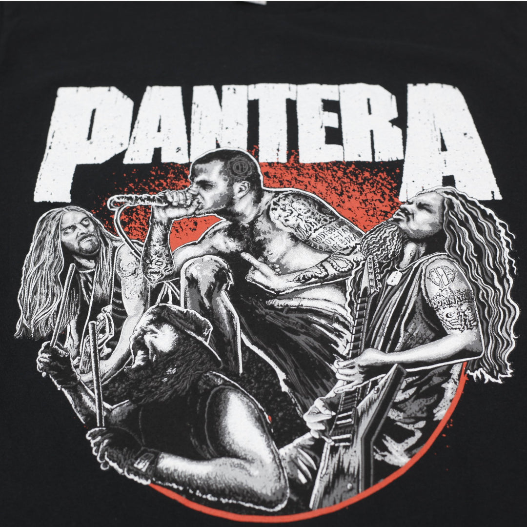 Mens Gildan Pantera Graphic Band T-Shirt Size M