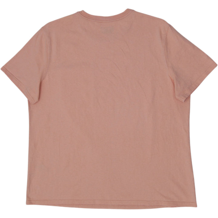 Ladies Carhartt 103067 Q20 Loose Fit Workwear Pocket T-Shirt Peach Size 16W-18W