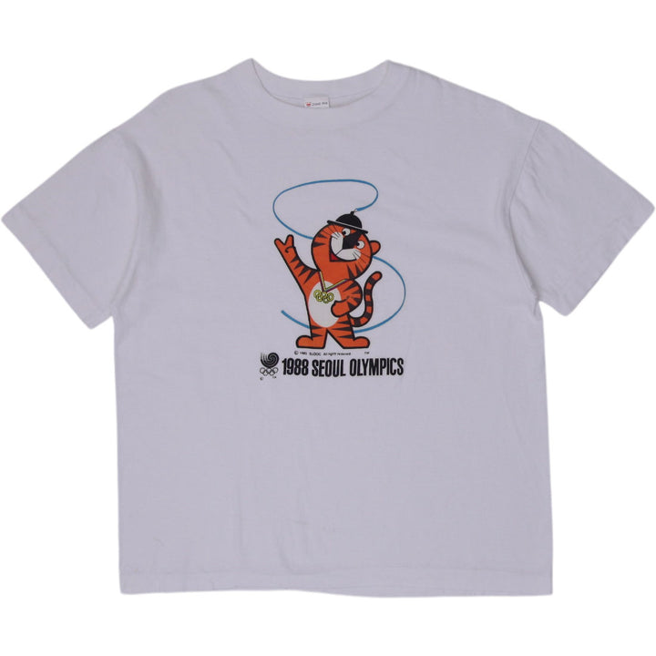 Vintage 1988 Grand Prix Seoul Olympics Graphic T-Shirt Size XL