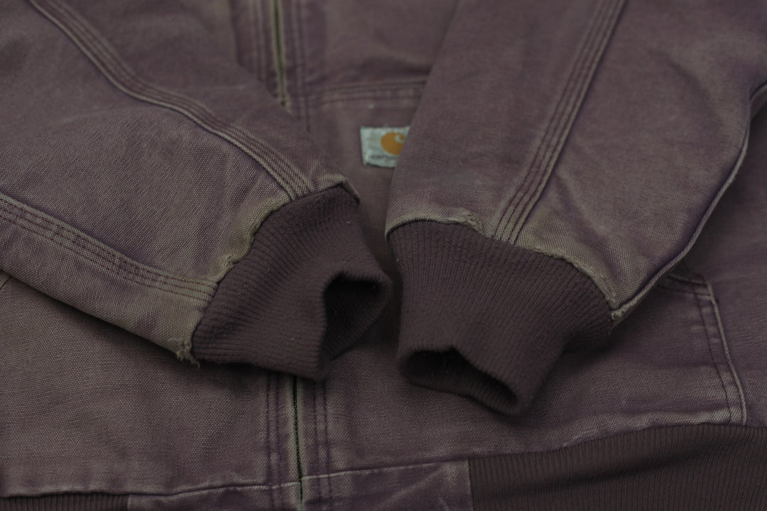 Ladies WJ130 DPM Carhartt Full Zip Hooded Jacket